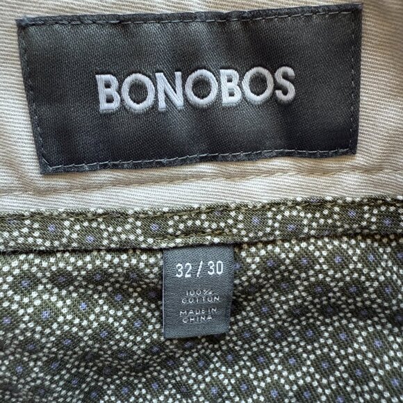 Bonobos Light Tan Chinos Relaxed Fit Lightweight Cotton Size 32x30 - Picture 3 of 4